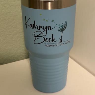 Kathryn Beck custom tumbler