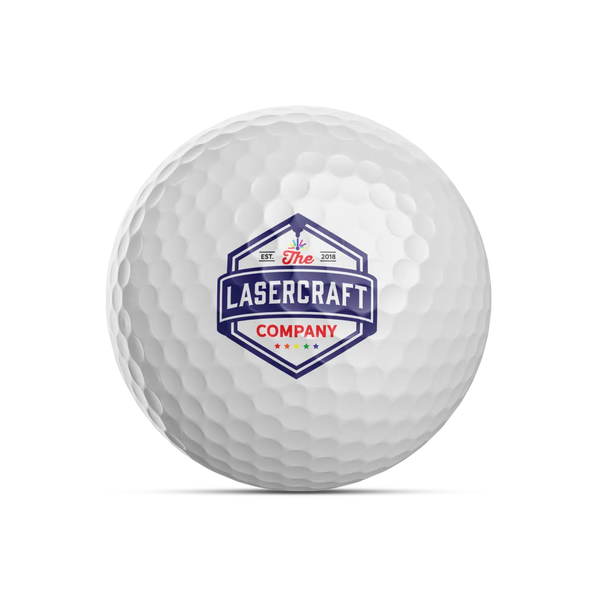 Custom UV printed golf balls with logo