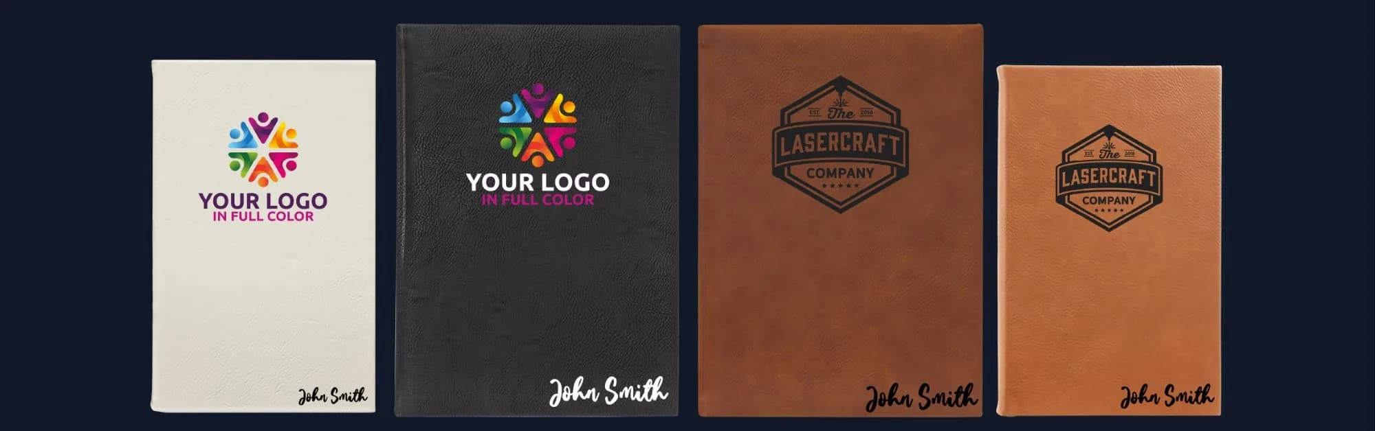 Leatherette Journals — The Lasercraft Company