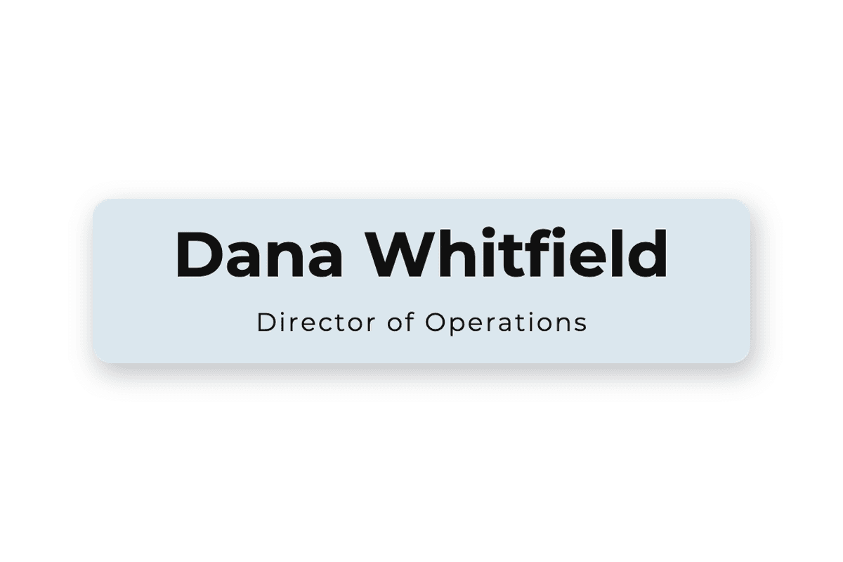 Desk Name Plates — The Lasercraft Company