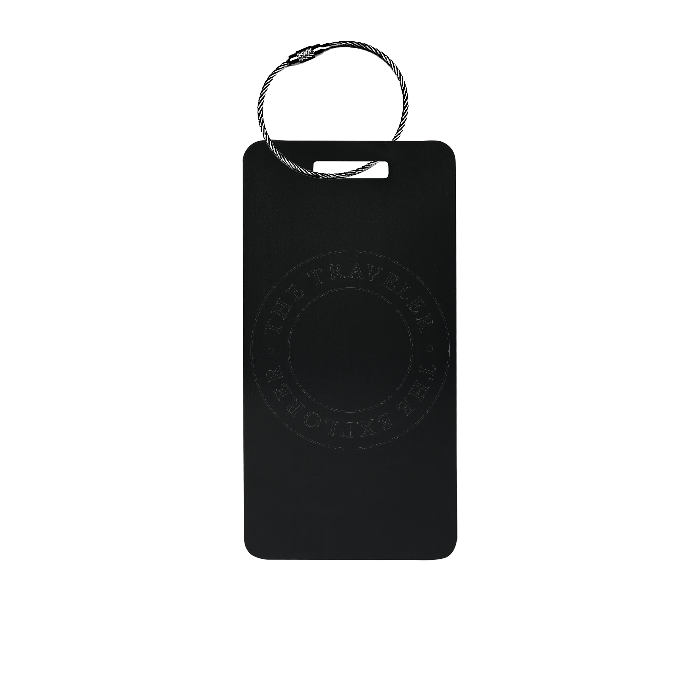 Custom Metal Luggage Tag Personalized with Logo or Custom Text