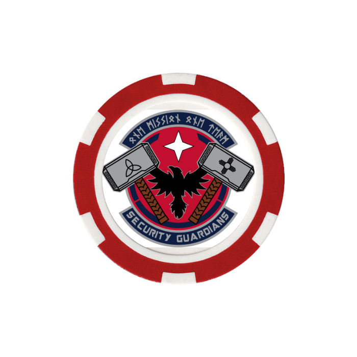 Poker Chips Set of 20 with full color logo