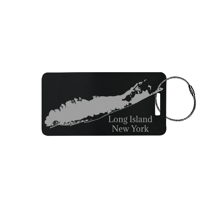 Custom Metal Luggage Tag Personalized with Logo or Custom Text