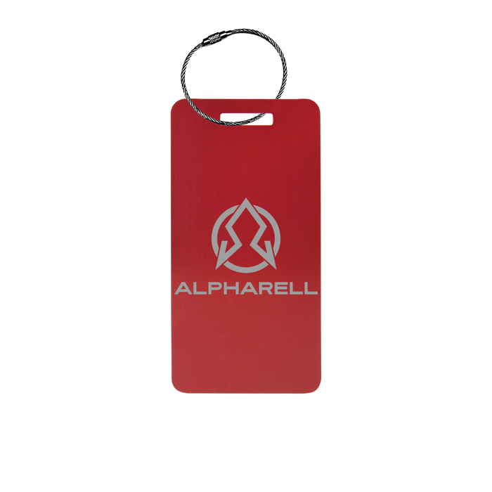 Custom Metal Luggage Tag Personalized with Logo or Custom Text