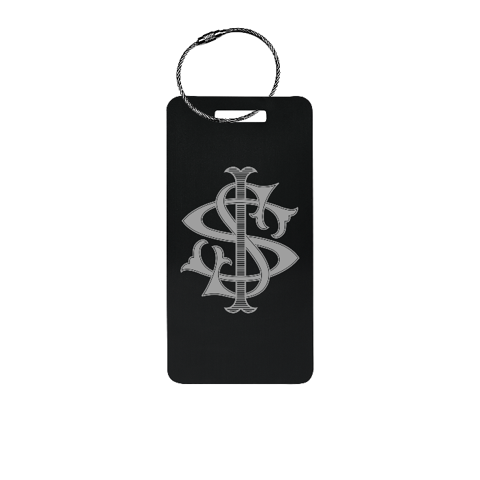 Custom Metal Luggage Tag Personalized with Logo or Custom Text