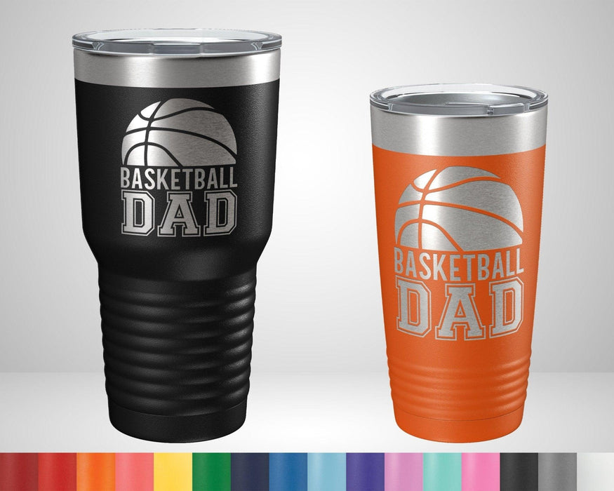 Basketball Dad sGraphic Tumbler - The Lasercraft Co.