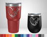 Besties Graphic Tumbler - The Lasercraft Co.