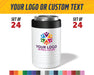 Bulk Custom Printed Can & Bottle Holder with full color logo - The Lasercraft Co.