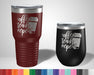 Coffee Teach Repeat Graphic Tumbler - The Lasercraft Co.