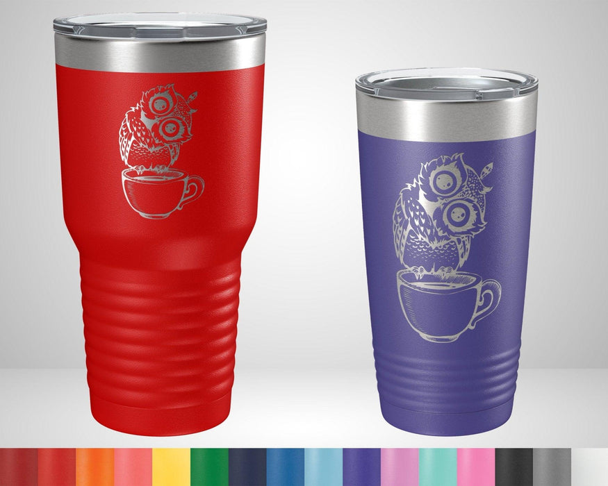 Cute Owl Graphic Tumbler - The Lasercraft Co.