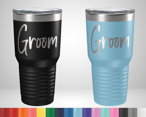 Groom Graphic Tumbler - The Lasercraft Co.