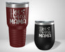 Hot Mess Mama Graphic Tumbler - The Lasercraft Co.