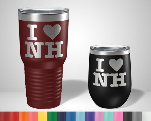 I Heart NH Graphic Tumbler - The Lasercraft Co.