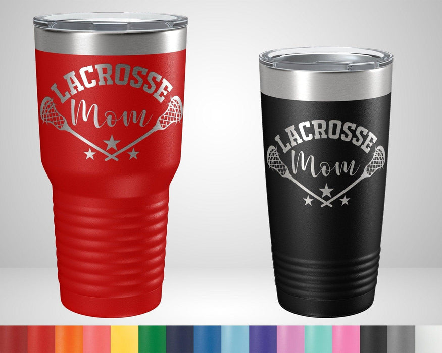 Lacrosse Mom Graphic Tumbler - The Lasercraft Co.
