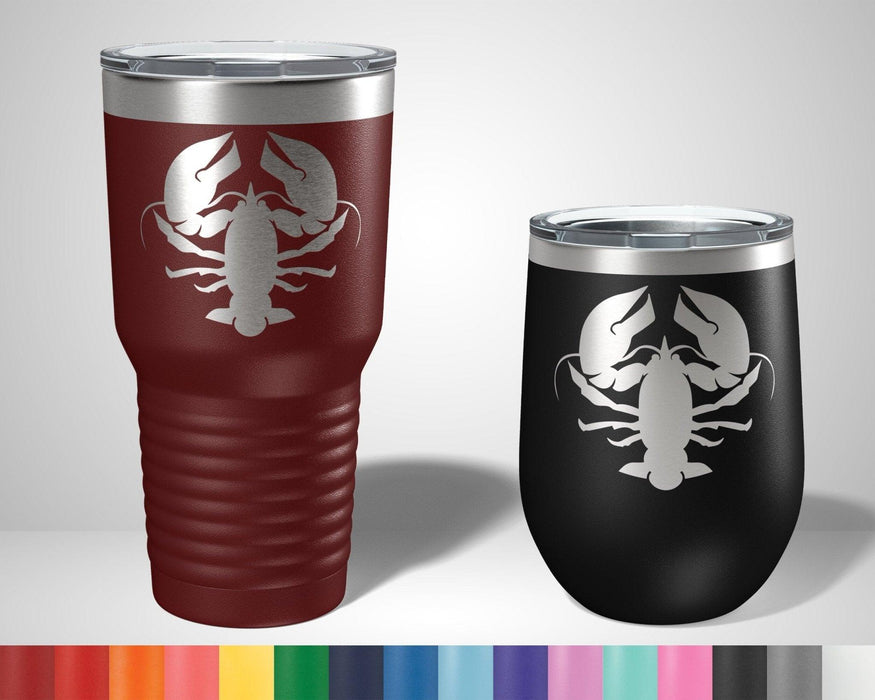 Lobster Graphic Tumbler - The Lasercraft Co.