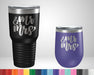 Mr and Mrs sGraphic Tumbler - The Lasercraft Co.