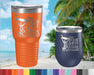 Sun Sand & a Drink in my Hand Graphic Tumbler - The Lasercraft Co.