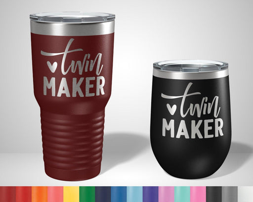 Twin Maker mom Graphic Tumbler - The Lasercraft Co.